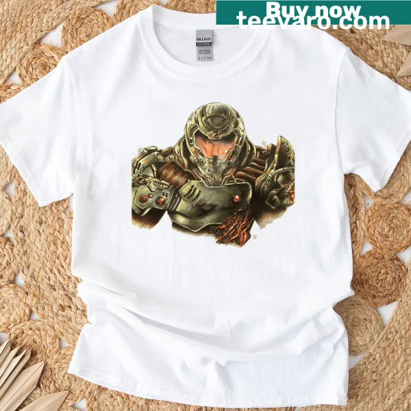 Fanart design inspired by characters from Doom The Dark Ages