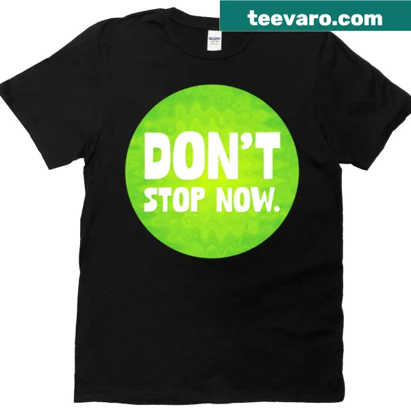 Motivational typography with wave design on T-shirt