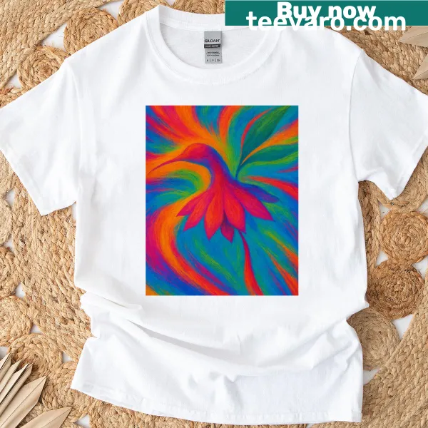 Graphic T-shirt featuring flight energy design