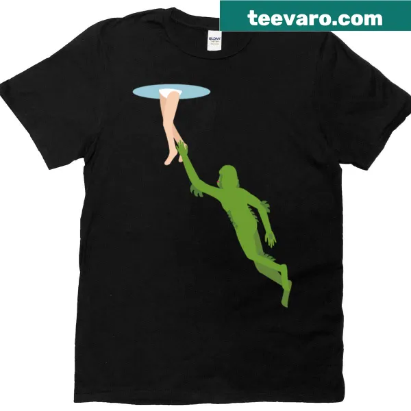 Illustrative From The Black Lagoon t-shirt inspired by classic horror