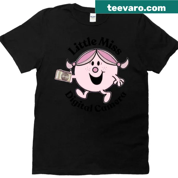 Adorable t-shirt with Little Miss Sunshine illustration