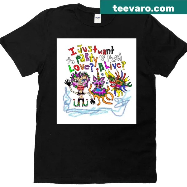T-shirt with the heartfelt phrase 'Love Me' in simple typography