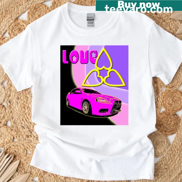 Simple Love T-shirt featuring elegant typography
