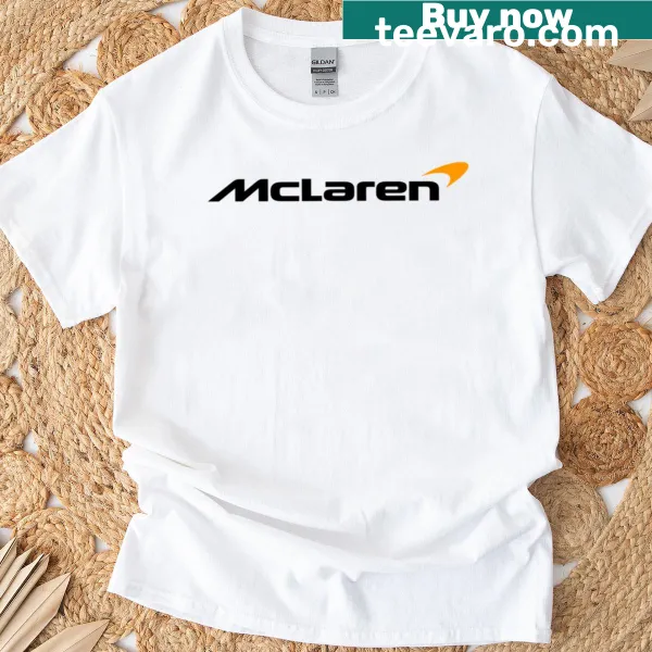 Mclaren T-shirt featuring the iconic Mclaren logo