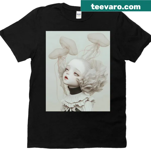 Fantasy-themed Medusae Reverie t-shirt with detailed illustrations