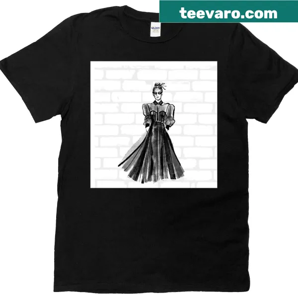 Minimalistic T-shirt featuring a clean and elegant design