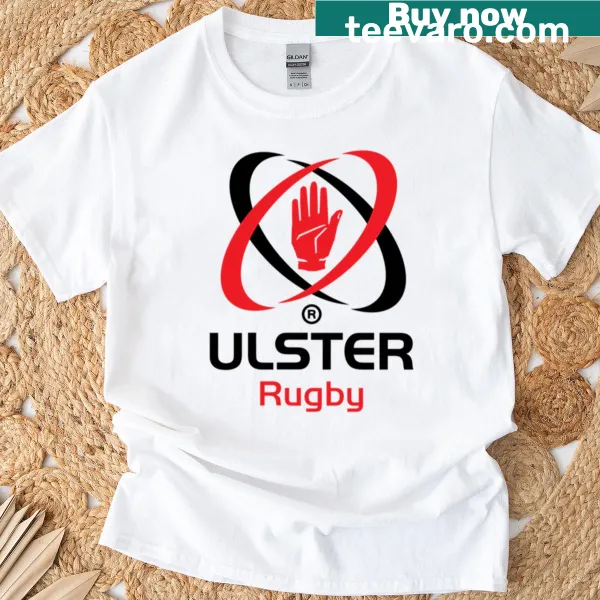 Bold typographic design on The Ulster t-shirt