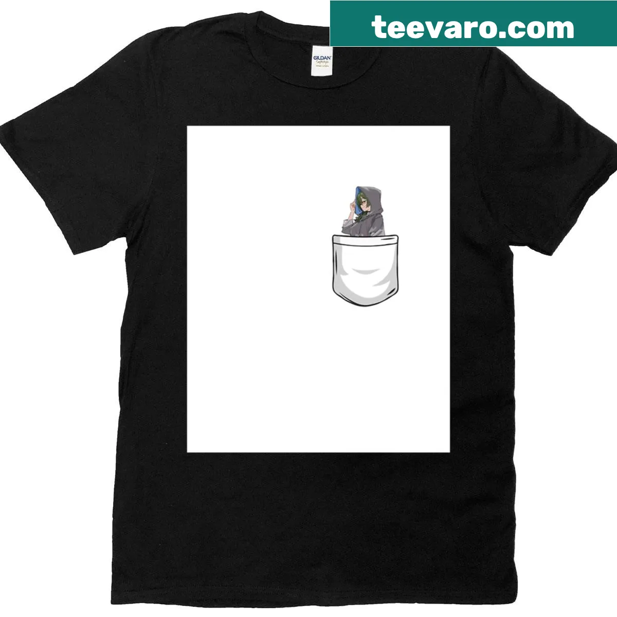 Minimalist T-shirt featuring abstract typography design by Ubel Frieren — on a men's t-shirt