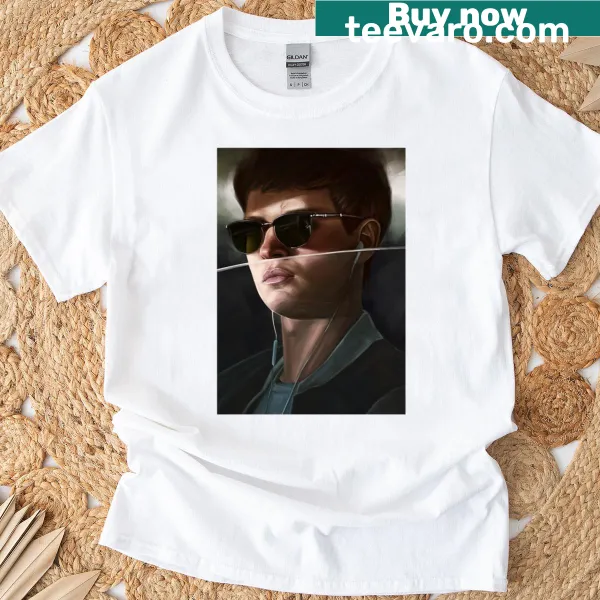 Illustrative t-shirt inspired by the movie Baby Driver