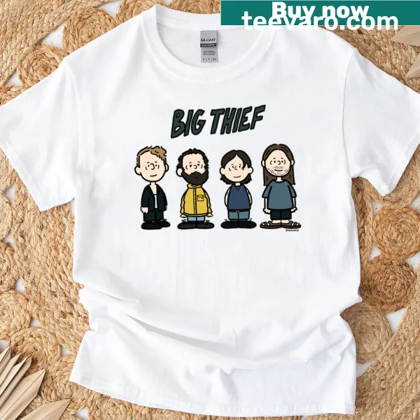 Big Thief t-shirt with simple design for music fans
