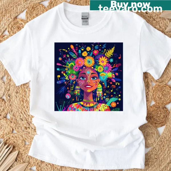 Uplifting typography on a Festival Freedom T-shirt