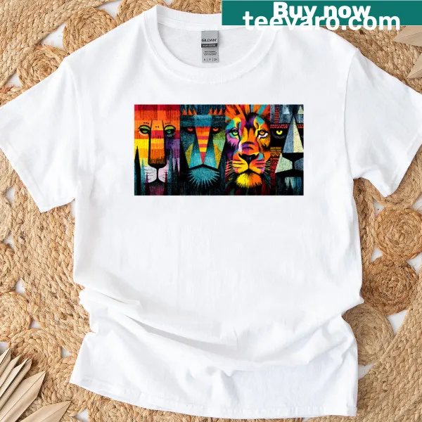Playful T-shirt with graphic of four quirky playing cards and slogan.