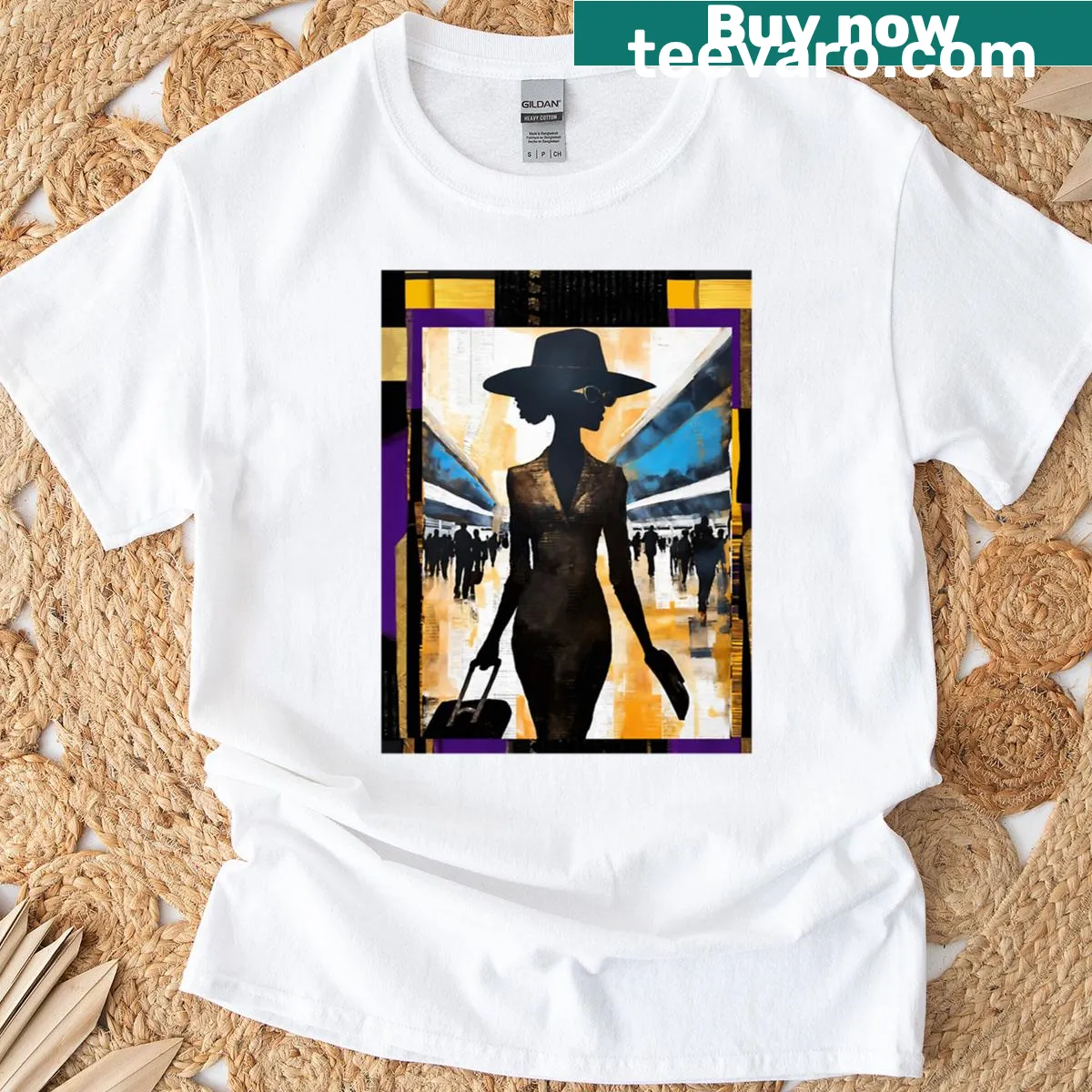 Playful typography T-shirt for mompreneurs — on a men's t-shirt