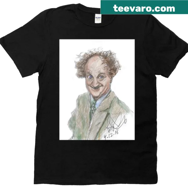 Larry Fine tribute t-shirt from The Three Stooges