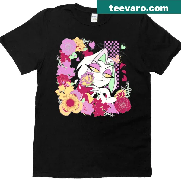 Illustrative T-shirt featuring a lute, celebrating spring