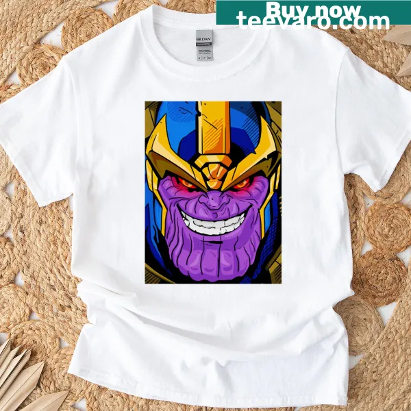Bold illustration of a titan on T-shirt
