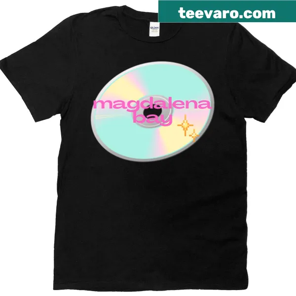 Oversized T-shirt with cosmic-themed illustration