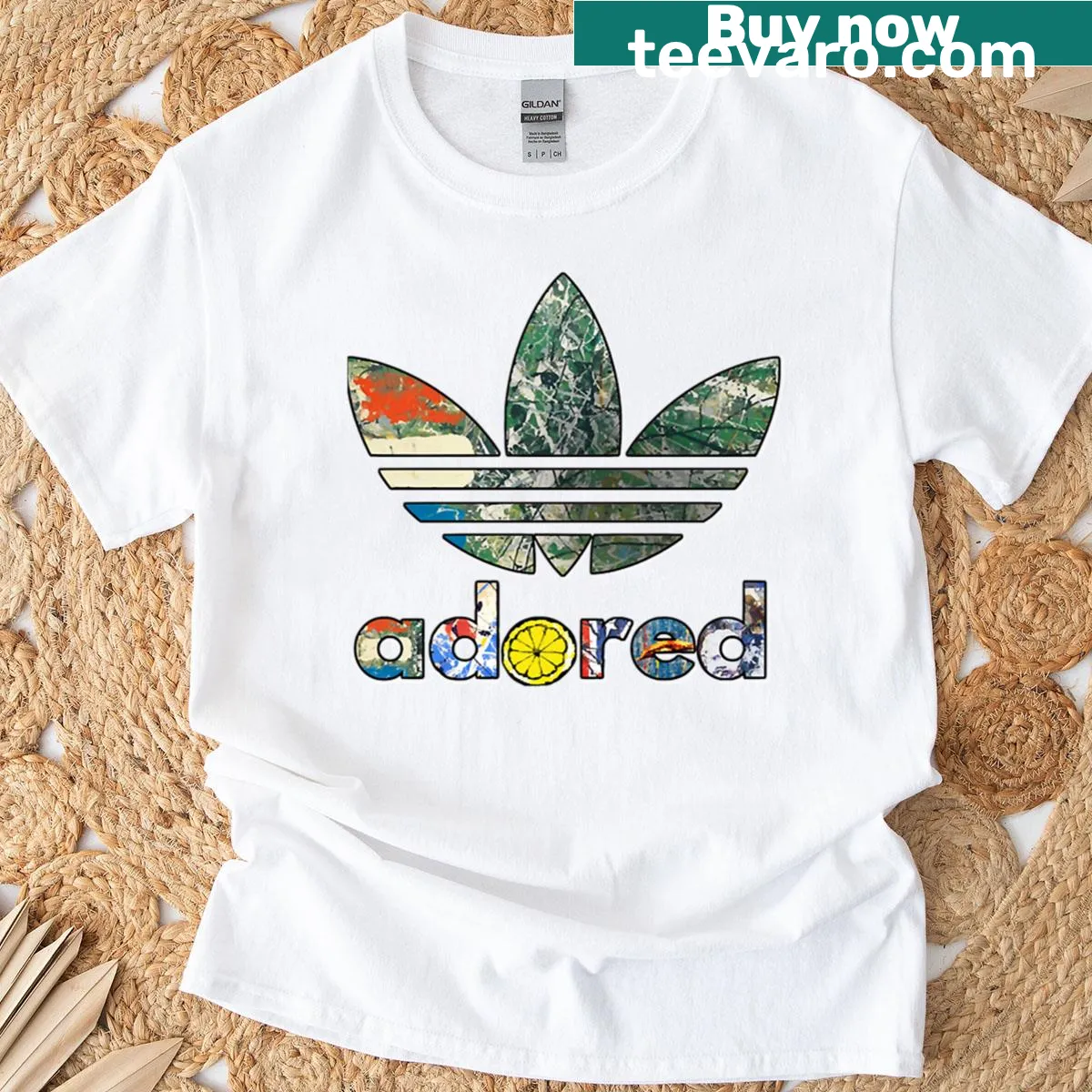 Retro T-shirt featuring Ian Brown and Stone Roses design — on a men's t-shirt