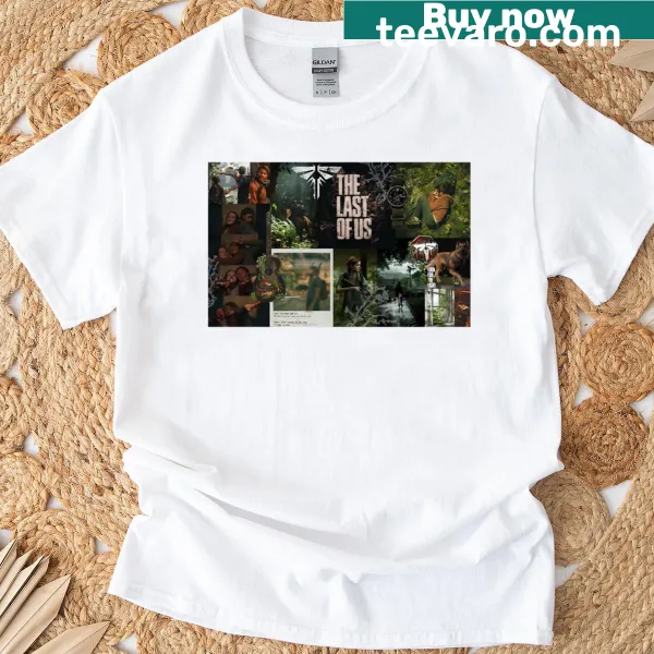 Oversized T-shirt featuring graphic elements from The Last Of Us TV series