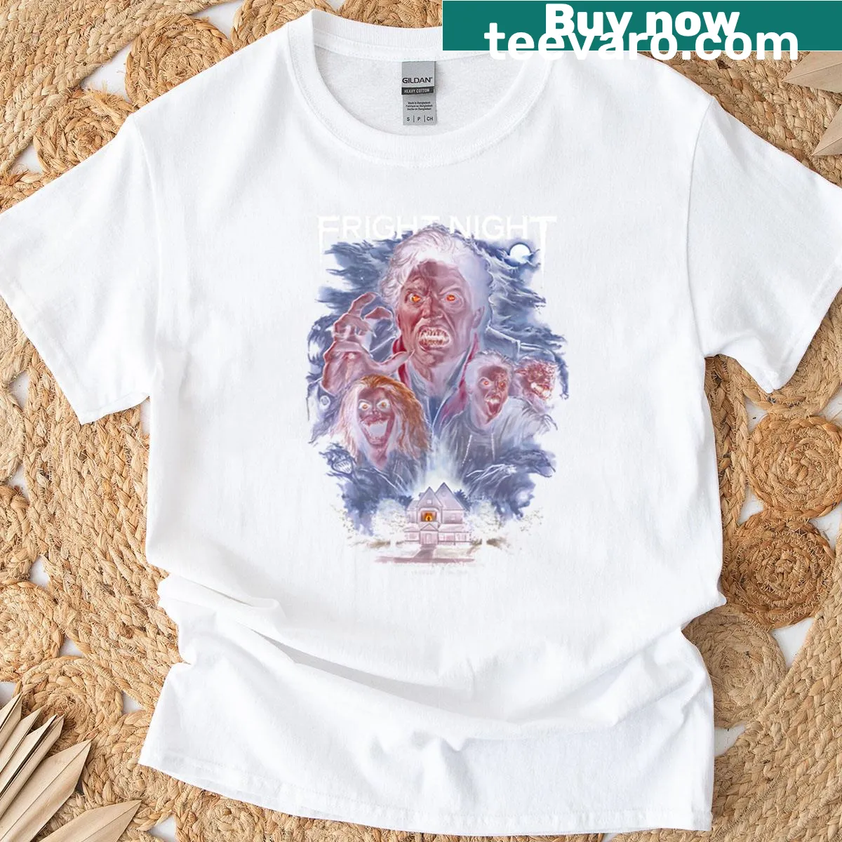 Nostalgic 80s Movie t-shirt featuring iconic film graphics — on a men's t-shirt