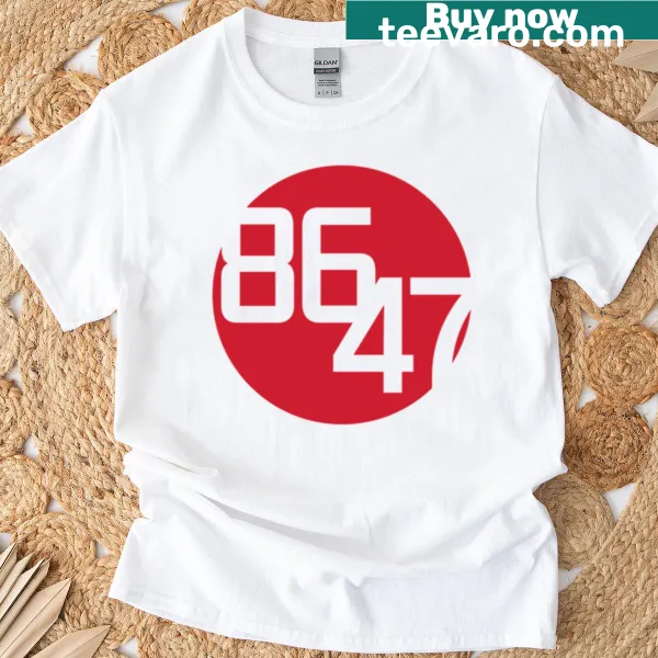 Minimalist T-shirt featuring a central red dot design