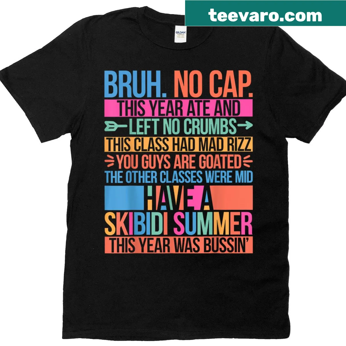 Funny last day of school t-shirt for kids with humorous text — on a men's t-shirt