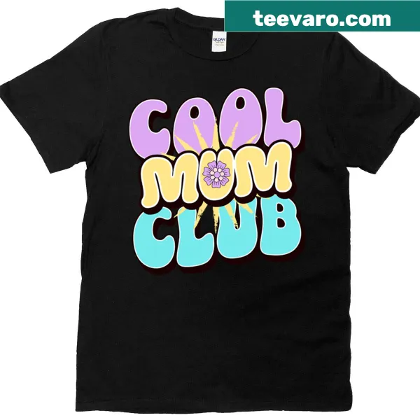 Typography design declaring membership in the Cool Mum Club