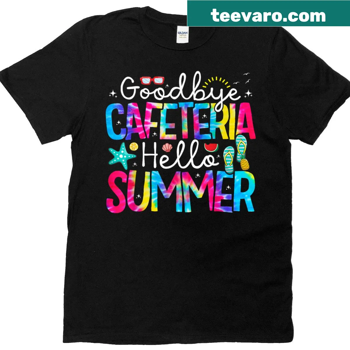 Funny T-shirt for last day of school celebrating summer — on a men's t-shirt