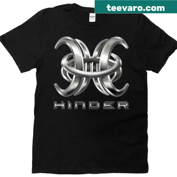 Hinders Logo T-shirt with bold typography