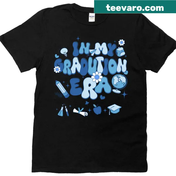 T-shirt celebrating the 2025 graduation era with bold typography