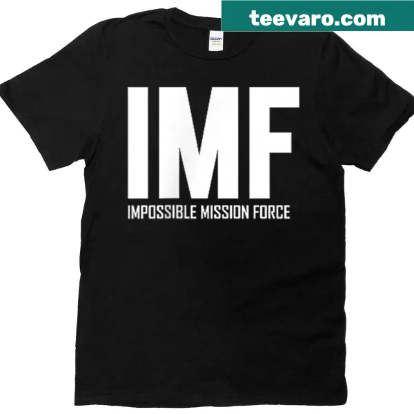 Mission Impossible IMF Corp graphic t-shirt design.