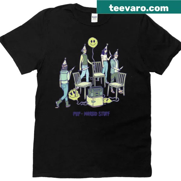Morbids t-shirt featuring a quirky spooky illustration