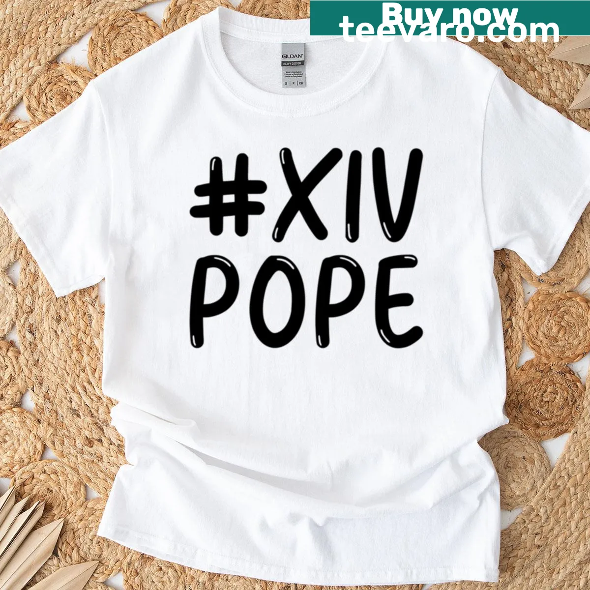 Premium t-shirt honoring Pope Leo XIV with a design reflecting Chicago heritage — on a men's t-shirt