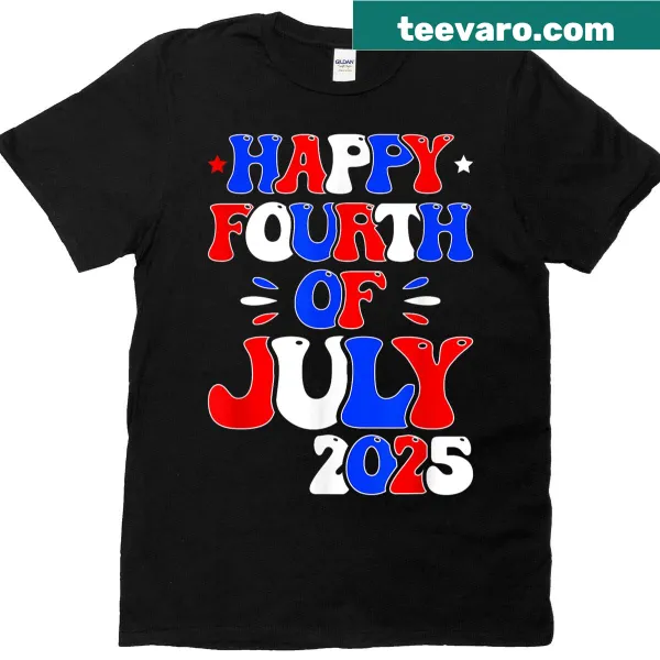 Retro 4th of July themed T-shirt