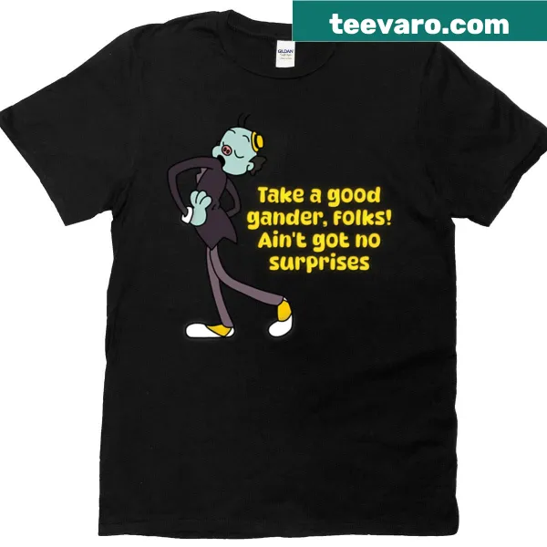 Playful t-shirt for doctors with 'Mr. Ring-a-ding' graphic