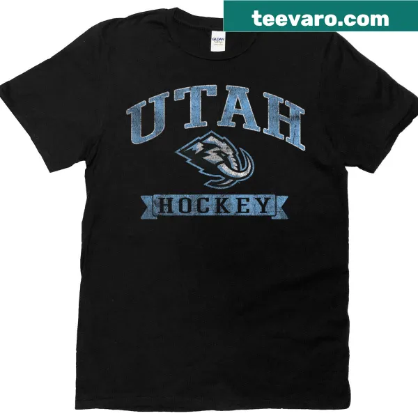 Officially licensed vintage hockey t-shirt in dark heather.