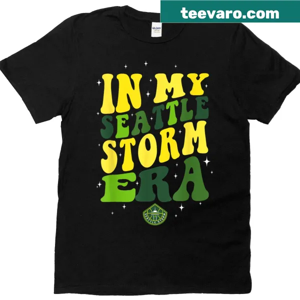 Retro Seattle Storm logo T-shirt