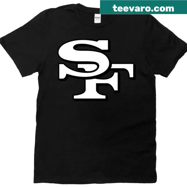 San Francisco 49ers oversized T-shirt with city-themed logo