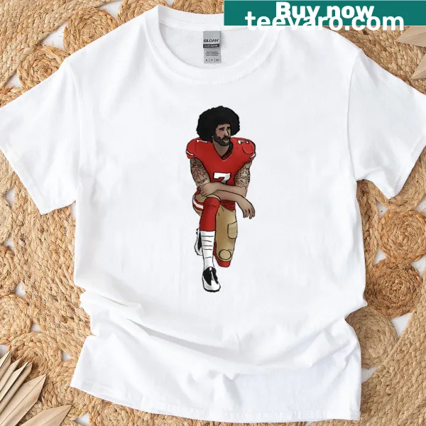 T-shirt featuring Colin Kaepernick design
