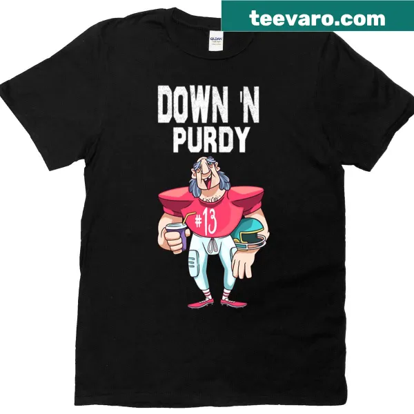 Brock Purdy American Football T-shirt with number 13