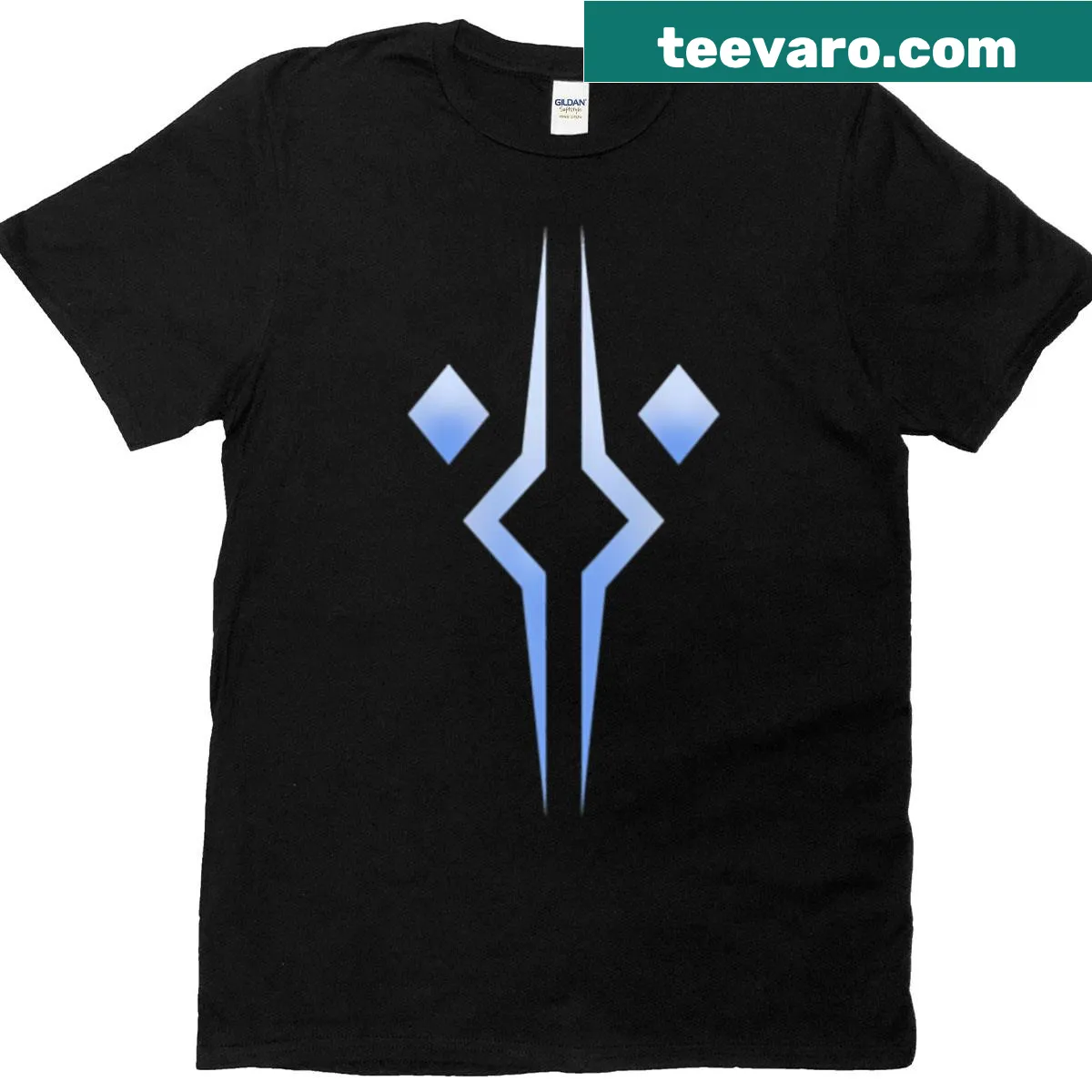T-shirt with Fulcrum logo prominently displayed — on a men's t-shirt