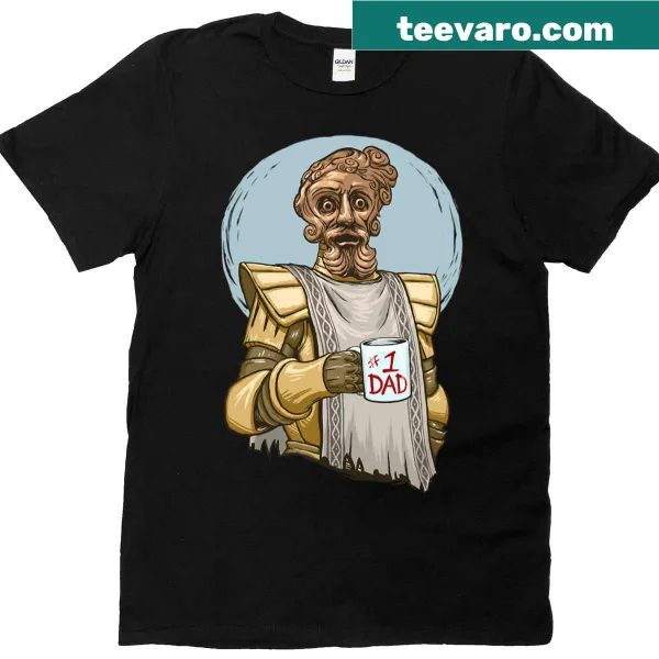 Playful 'Giant Dad' graphic t-shirt for fathers
