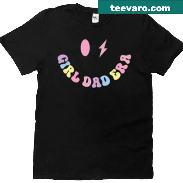 Proud Girl Dad graphic t-shirt celebrating fatherhood