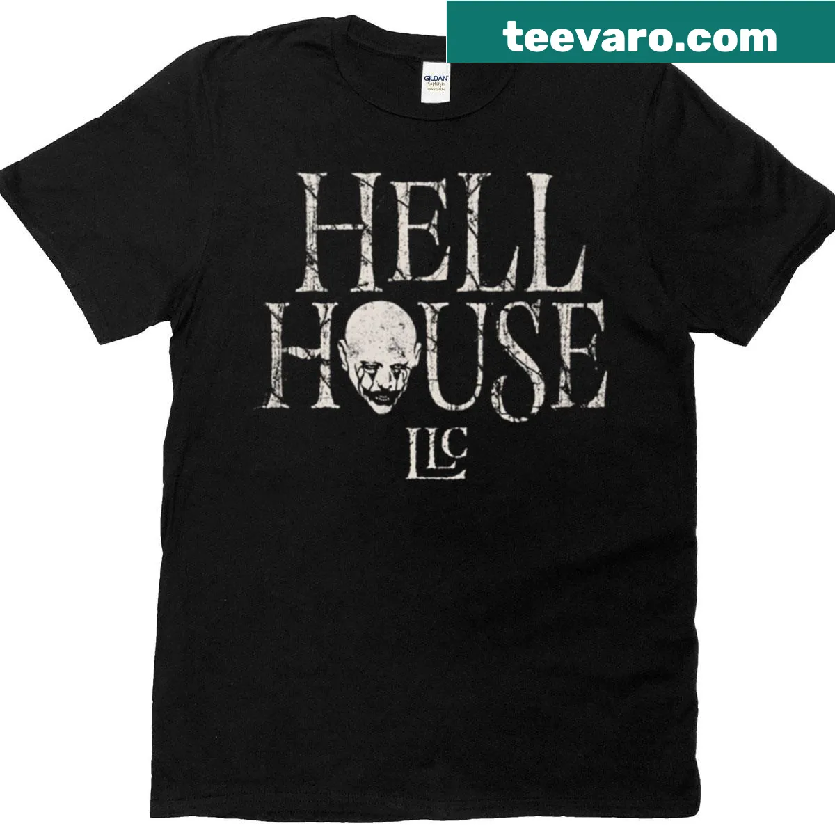 Hell House LLC Horror Movie T-shirt with chilling design — on a men's t-shirt