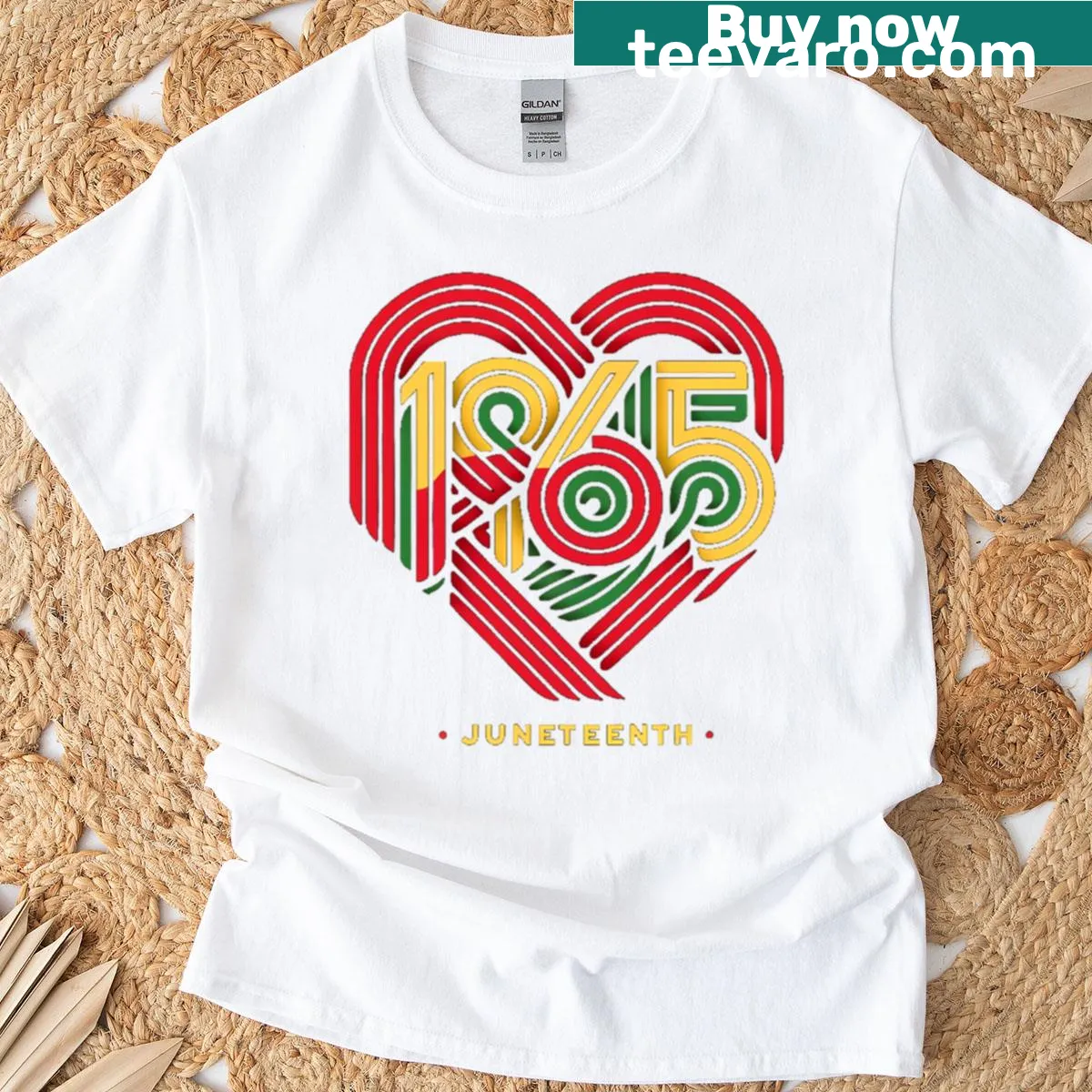 Juneteenth celebration design t-shirt celebrating freedom — on a men's t-shirt