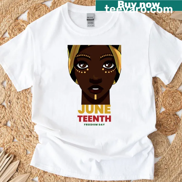 Juneteenth oversized t-shirt with Celebrate typography