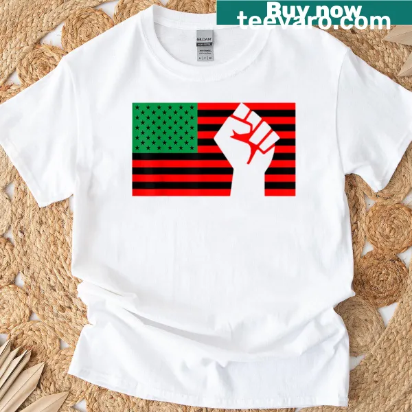 Juneteenth flag 2023 t-shirt with Afrocentric celebration design