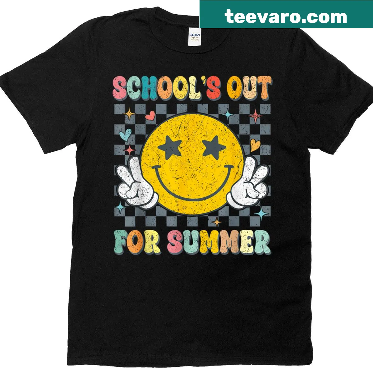T-shirt celebrating the last day of school for teachers — on a men's t-shirt