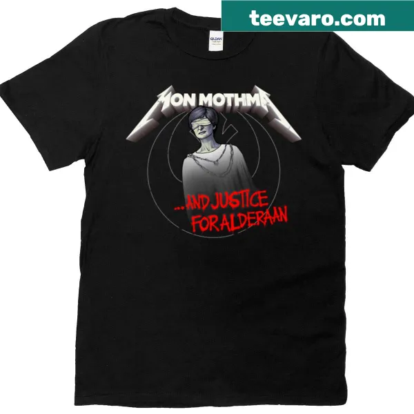 Mon Mothma t-shirt with artistic character illustration
