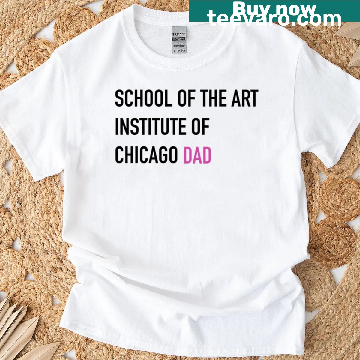 Whimsical Dad design on oversized t-shirt — on a men's t-shirt
